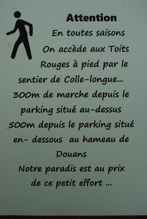 Les Toits Rouges - Le Luxe De La Simplicite Au Bout Du Sentier Panzió Saint-Étienne-de-Tinée Szoba fotó